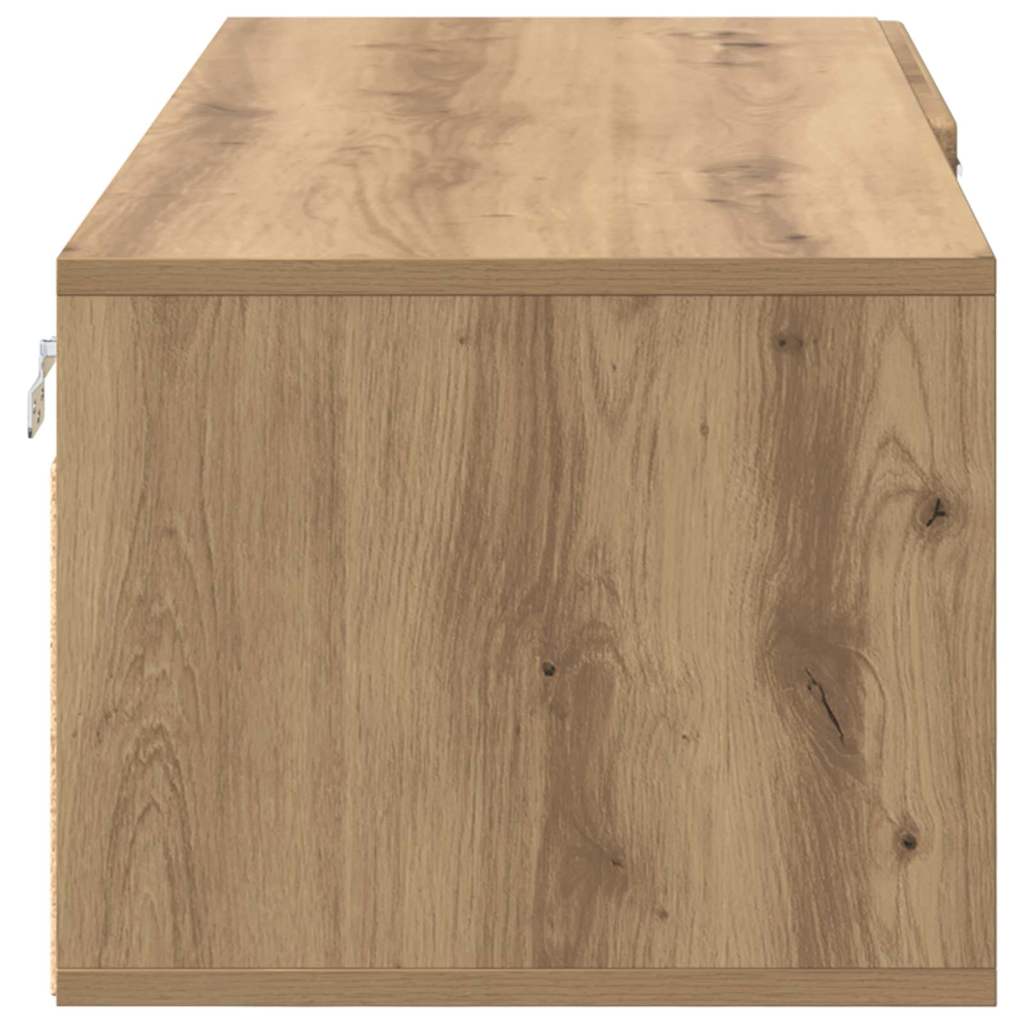 TV-skap med skuff artisan eik 100.5 x 39 x 30 cm Konstruert tre