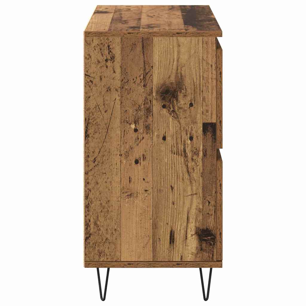 Skap 3 pcs Gammelt tre 180 x 35 x 70 cm Konstruert tre