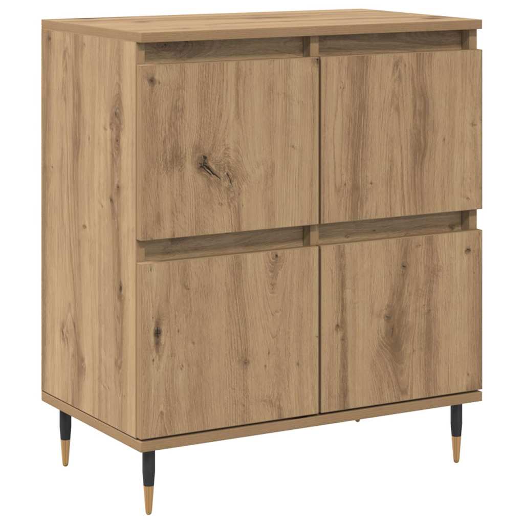 Skap 2 pcs artisan eik 120 x 35 x 70 cm Konstruert tre