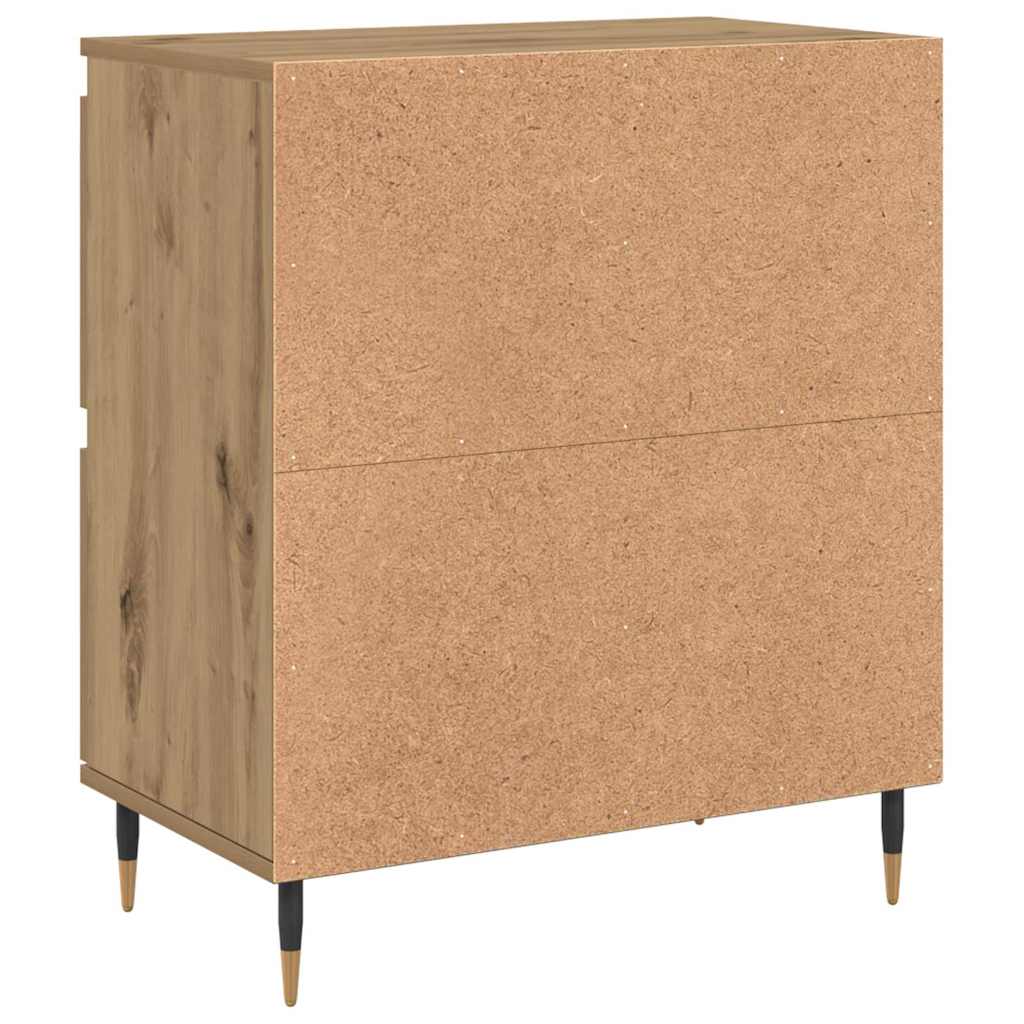 Skap 2 pcs artisan eik 120 x 35 x 70 cm Konstruert tre