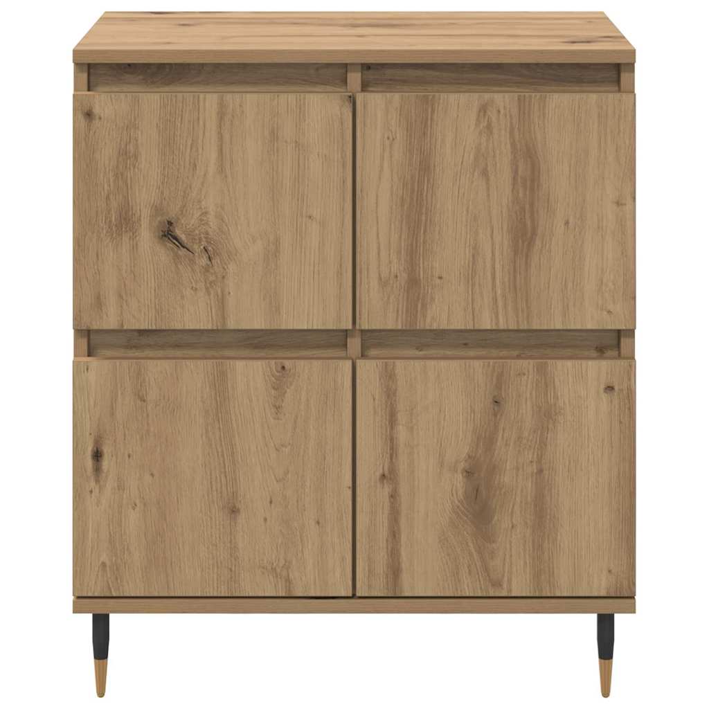 Skap 2 pcs artisan eik 120 x 35 x 70 cm Konstruert tre