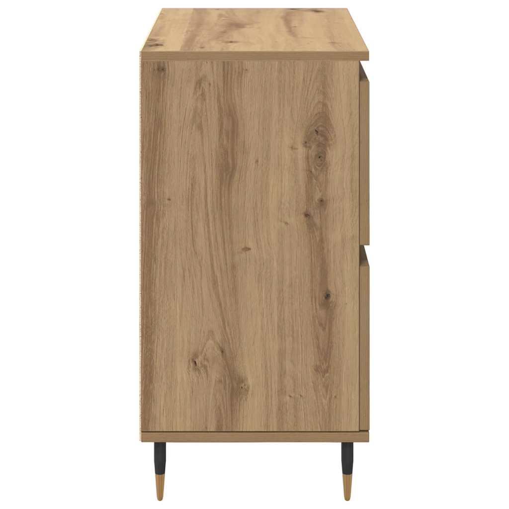 Skap 2 pcs artisan eik 120 x 35 x 70 cm Konstruert tre