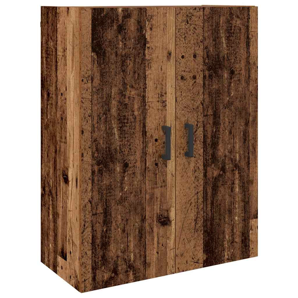 Høyskap Gammelt tre 69.5 x 34 x 180 cm Konstruert tre
