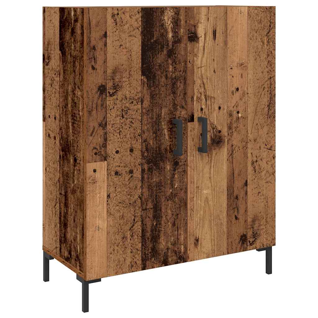 Høyskap Gammelt tre 69.5 x 34 x 180 cm Konstruert tre