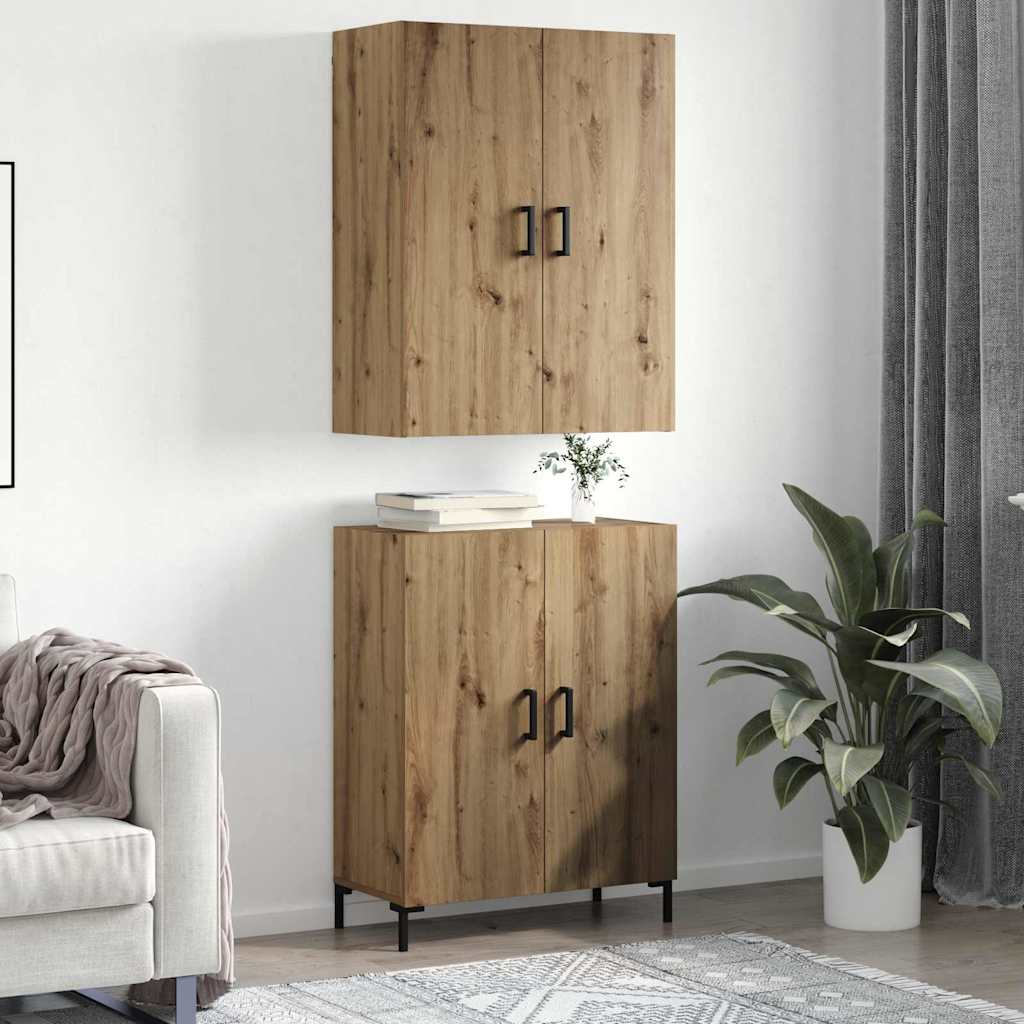 Høyskap artisan eik 69.5 x 34 x 180 cm Konstruert tre