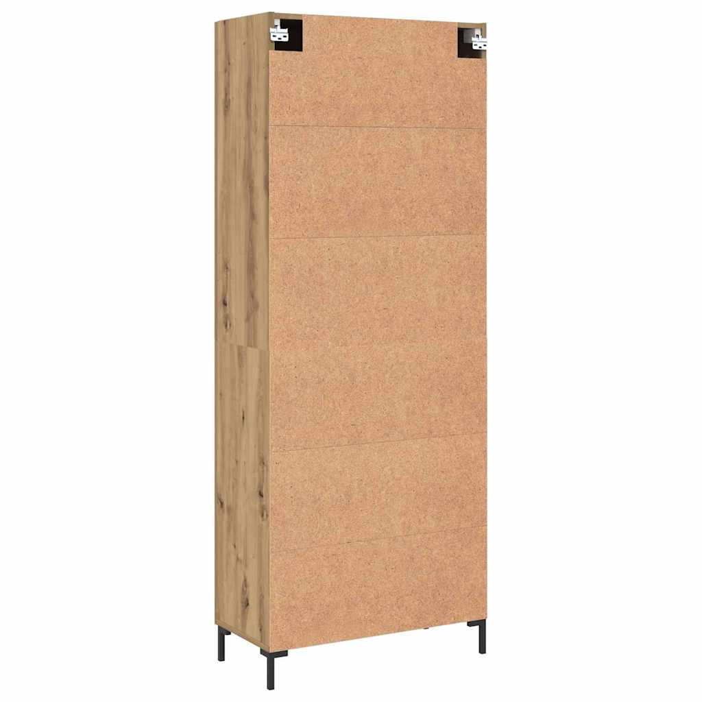 Høyskap artisan eik 69.5 x 34 x 180 cm Konstruert tre