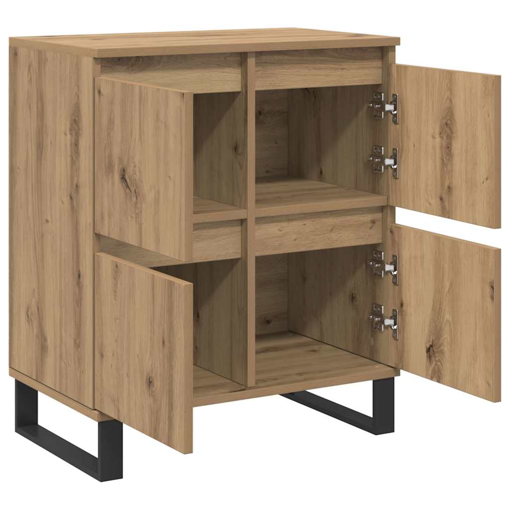Skap 2 pcs artisan eik 120 x 35 x 70 cm Konstruert tre