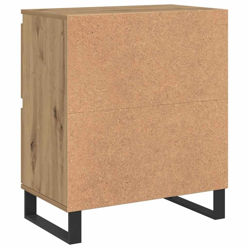 Skap 2 pcs artisan eik 120 x 35 x 70 cm Konstruert tre