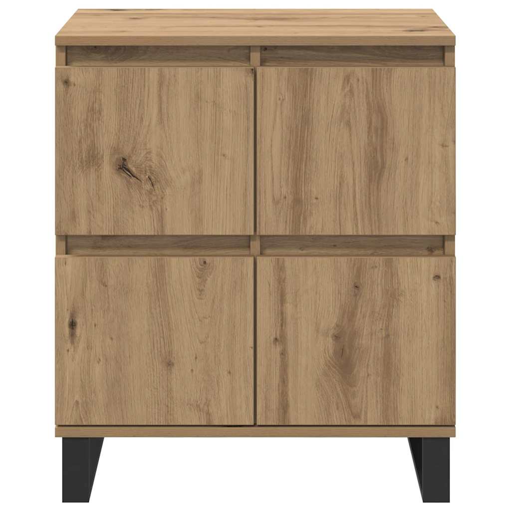 Skap 2 pcs artisan eik 120 x 35 x 70 cm Konstruert tre