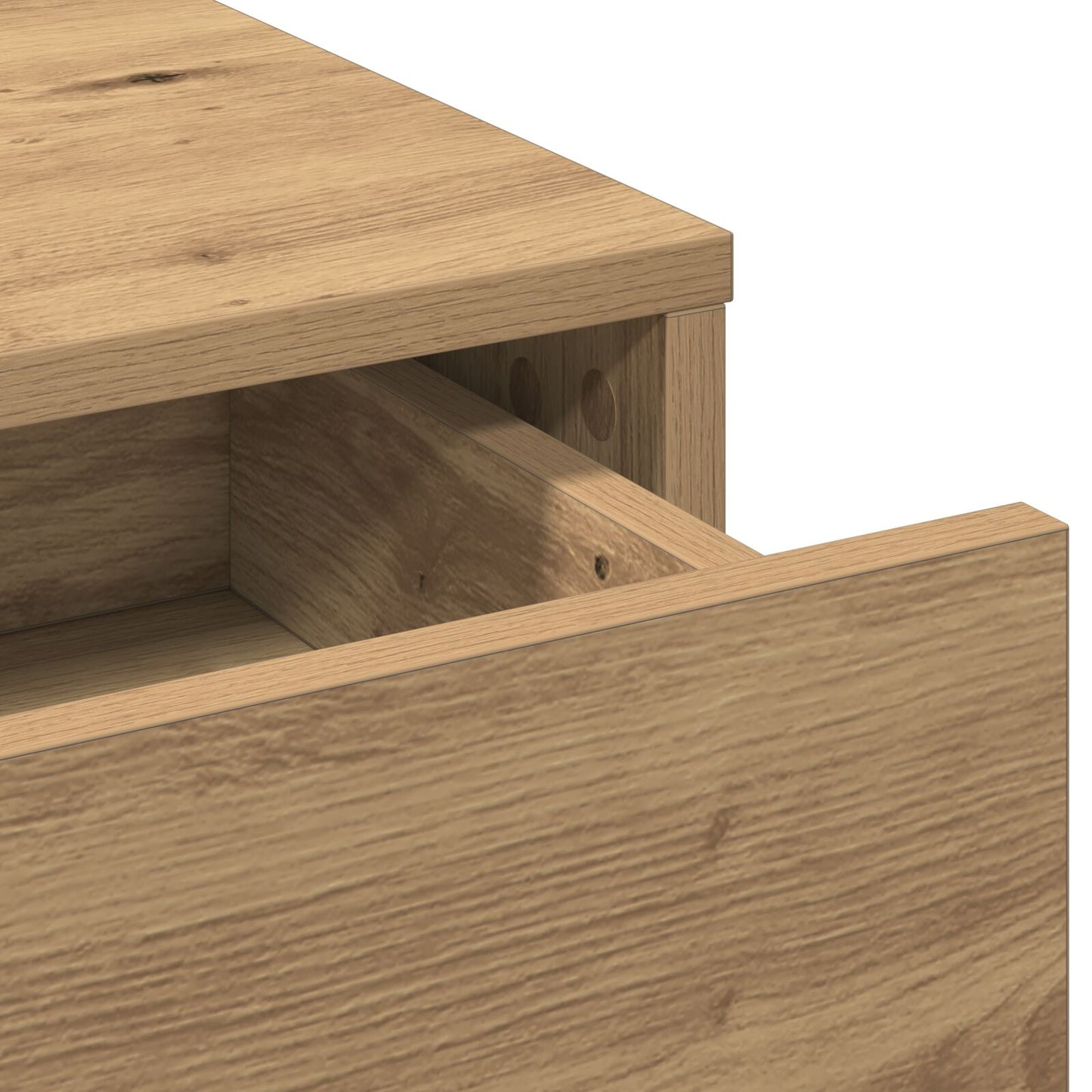 Artisan Eik Konstruert Tre 50 x 41 x 135 cm Hyller Sminkebord