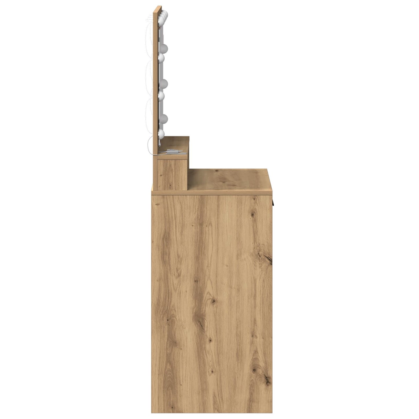 Artisan Eik Konstruert Tre 50 x 41 x 135 cm Hyller Sminkebord