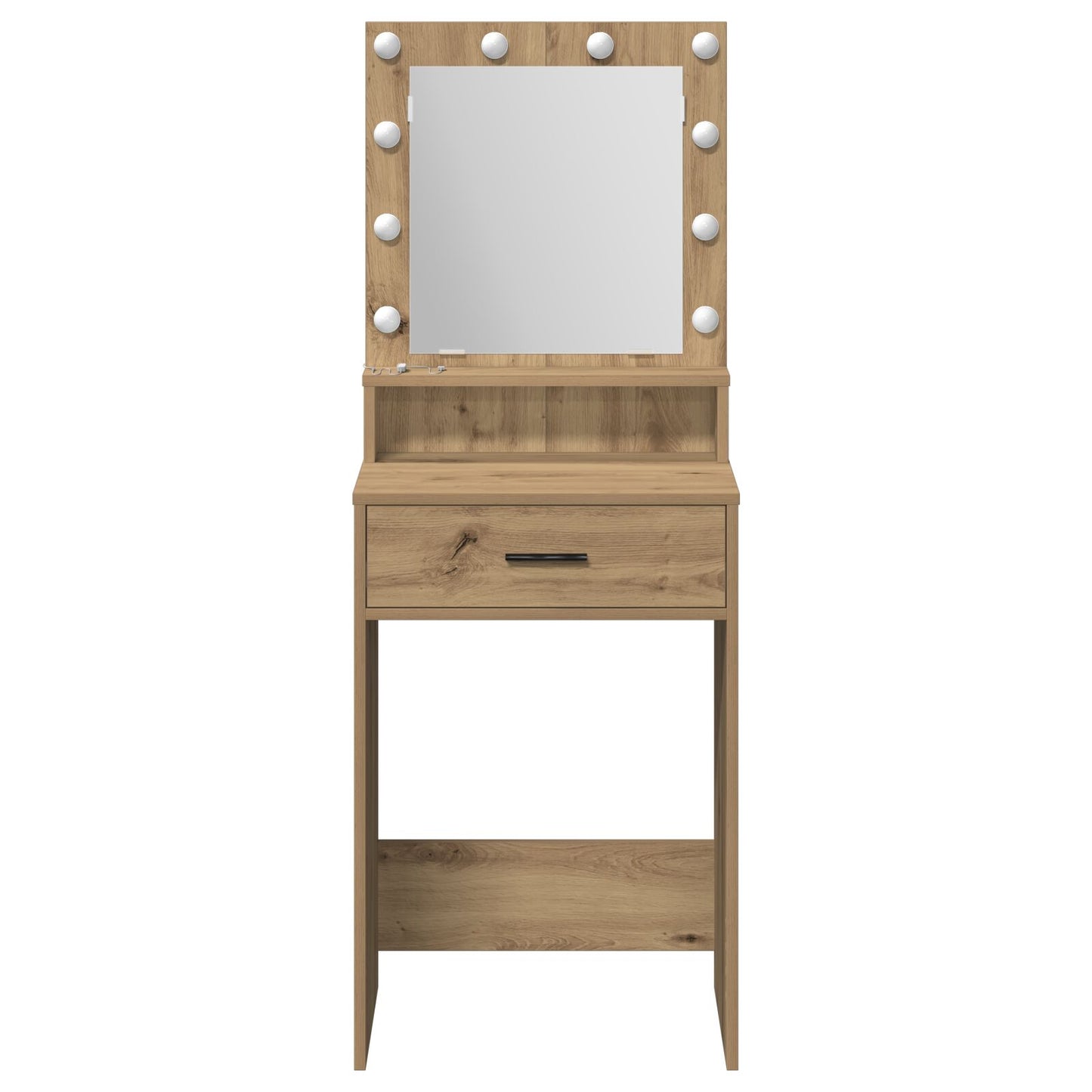 Artisan Eik Konstruert Tre 50 x 41 x 135 cm Hyller Sminkebord