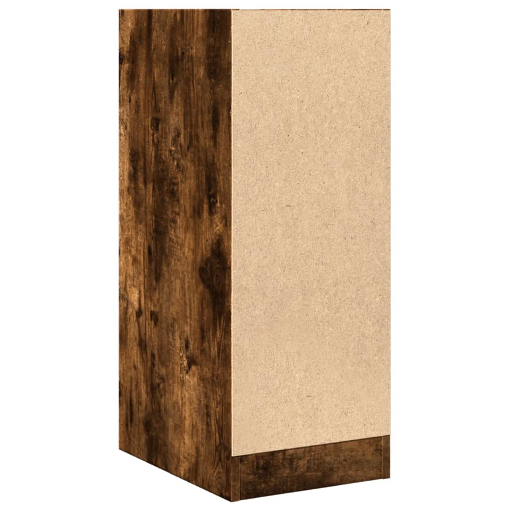 Apotekskap røkt eik 30x41x77,5 cm konstruert tre - DMF Handel