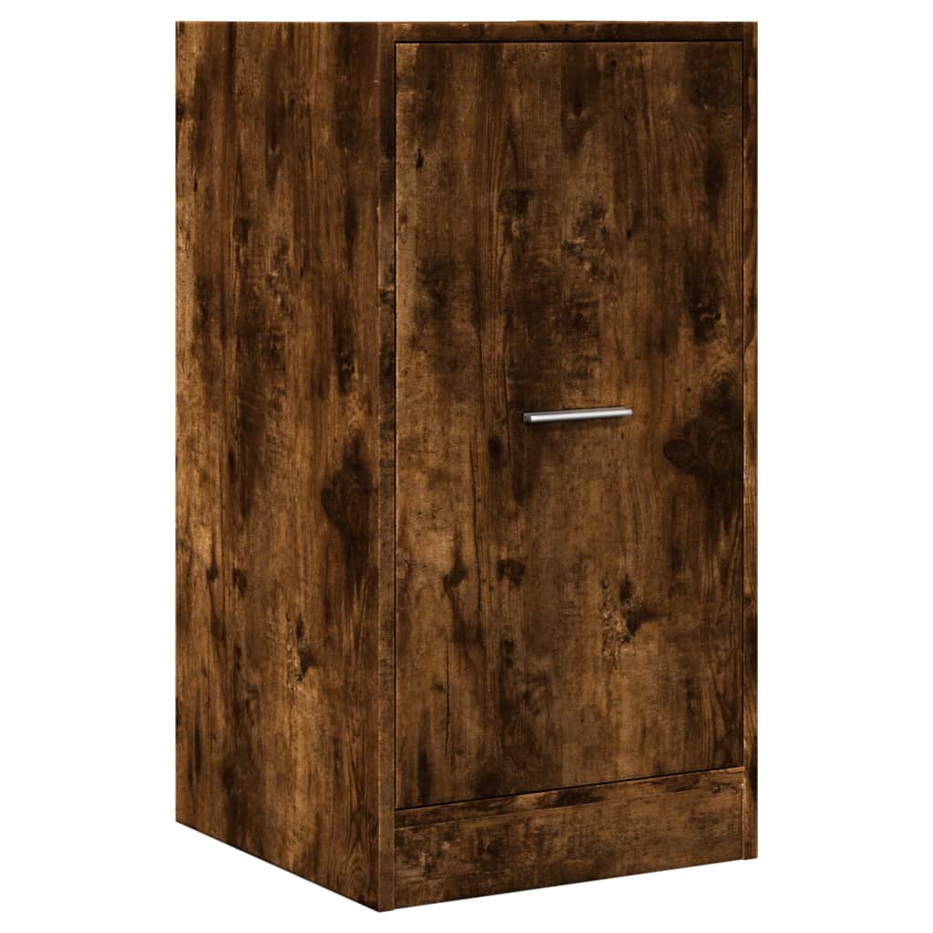 Apotekskap røkt eik 40x41x77,5 cm konstruert tre - DMF Handel