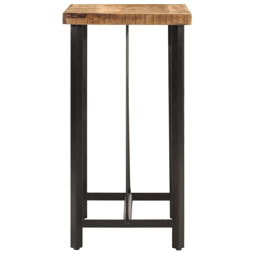 Barbord 55x55x107 cm heltre mango og jern - DMF Handel