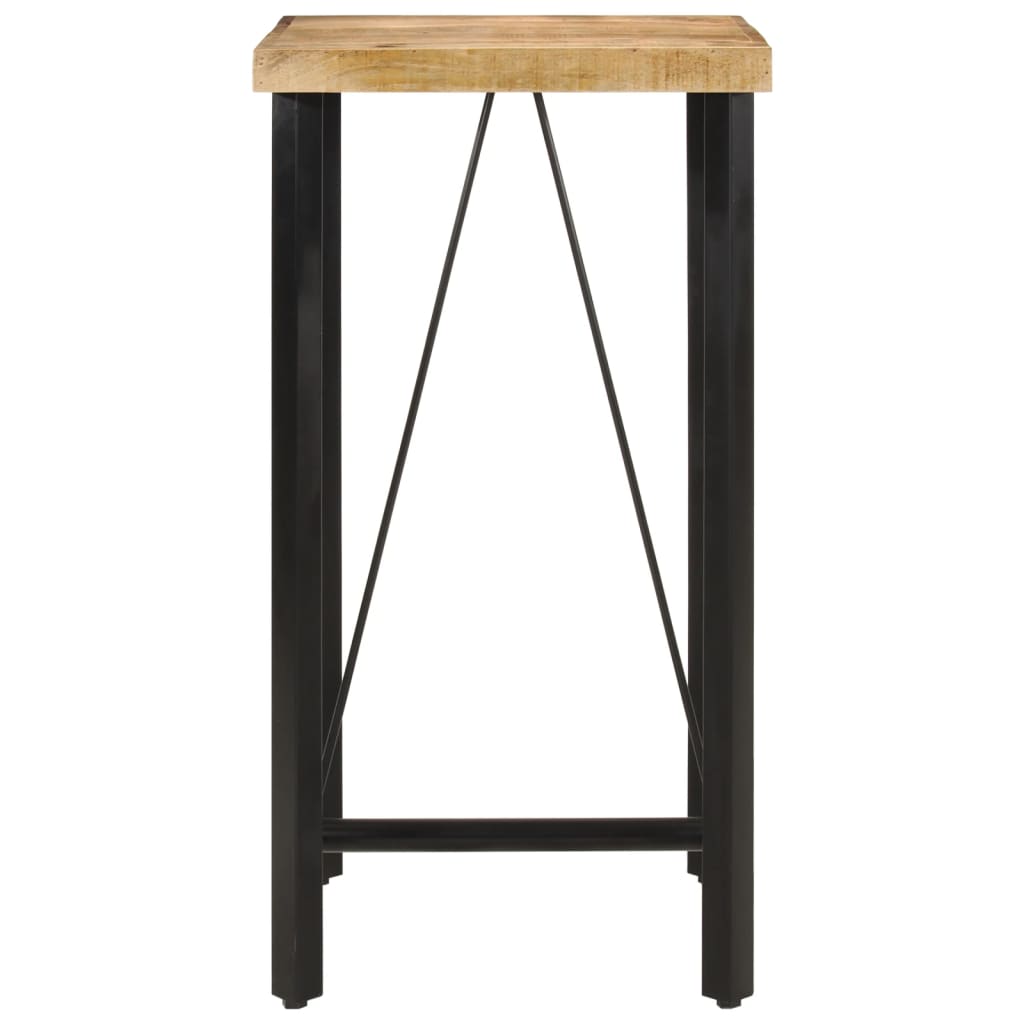 Barbord 55x55x107 cm heltre mango og jern - DMF Handel