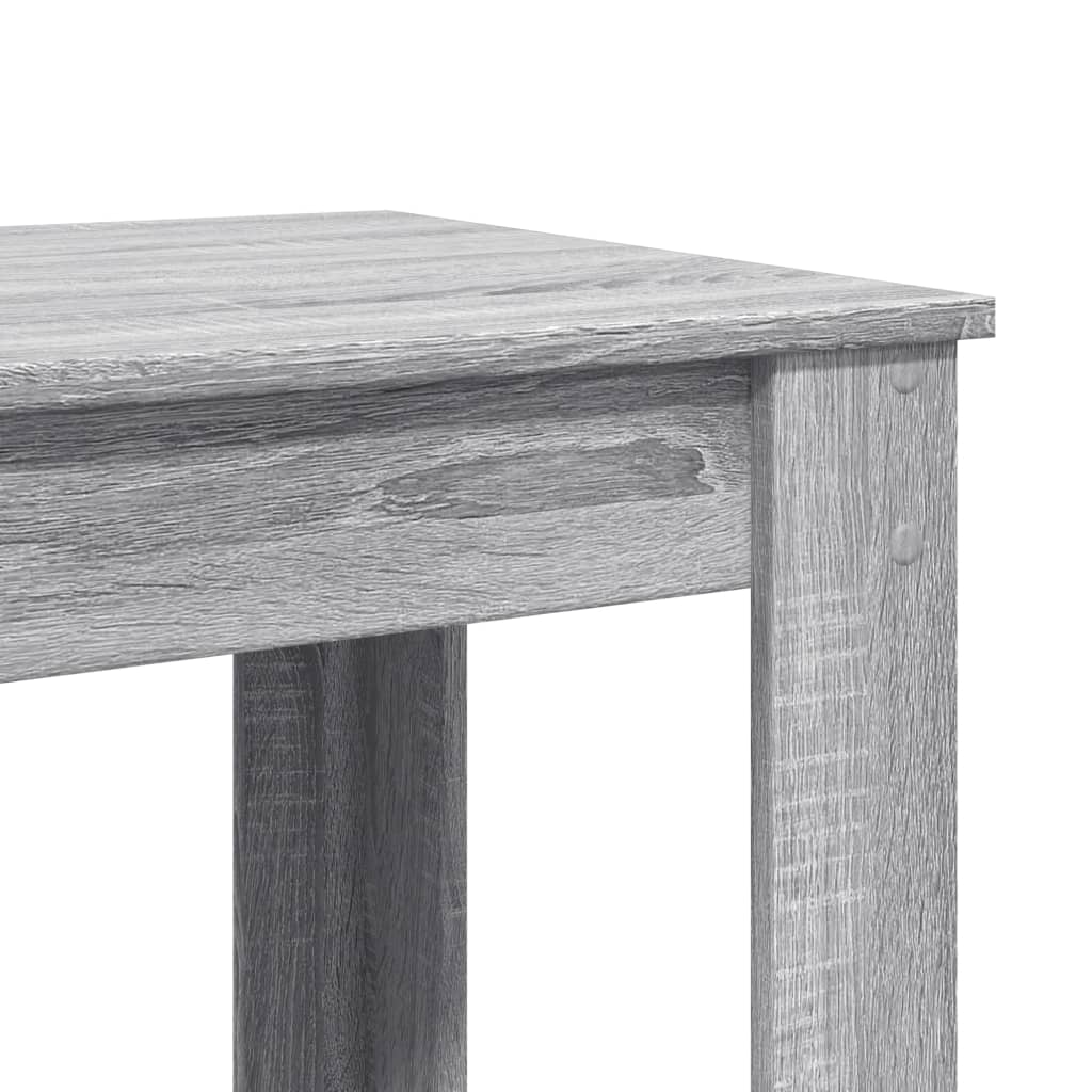 Barbord grå sonoma eik 102x50x103,5 cm konstruert tre - DMF Handel