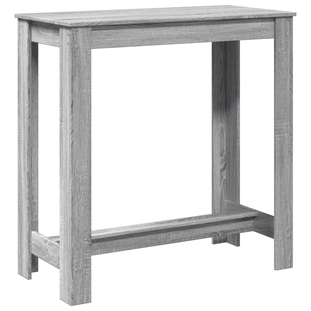 Barbord grå sonoma eik 102x50x103,5 cm konstruert tre - DMF Handel