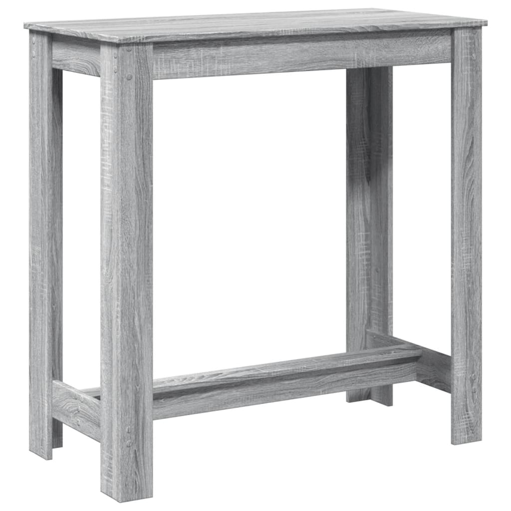 Barbord grå sonoma eik 102x50x103,5 cm konstruert tre - DMF Handel