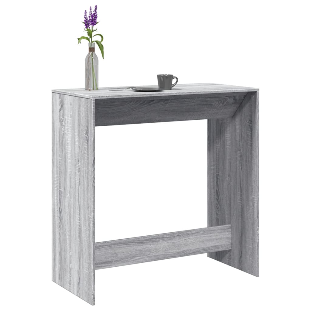 Barbord grå sonoma eik 102x50x103,5 cm konstruert tre - DMF Handel