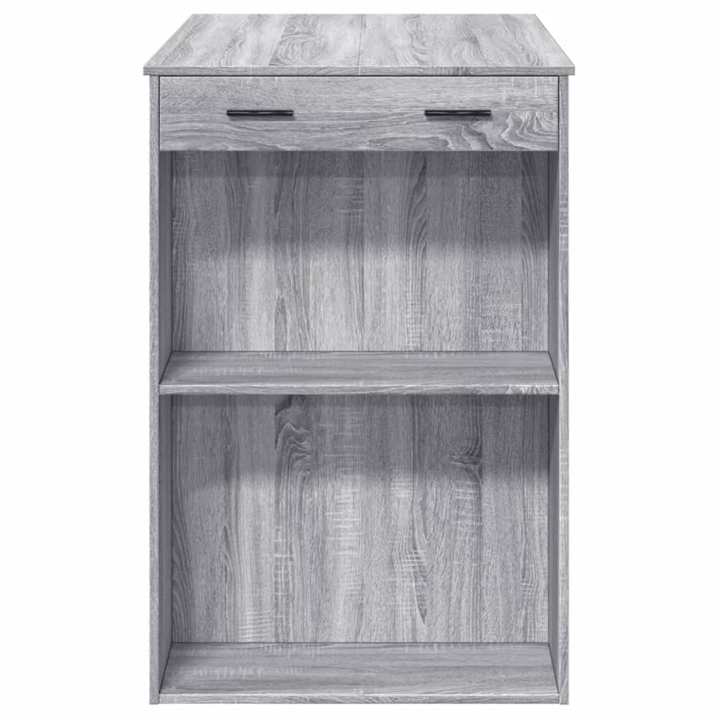 Barbord grå sonoma eik 102x70x103,5 cm konstruert tre - DMF Handel