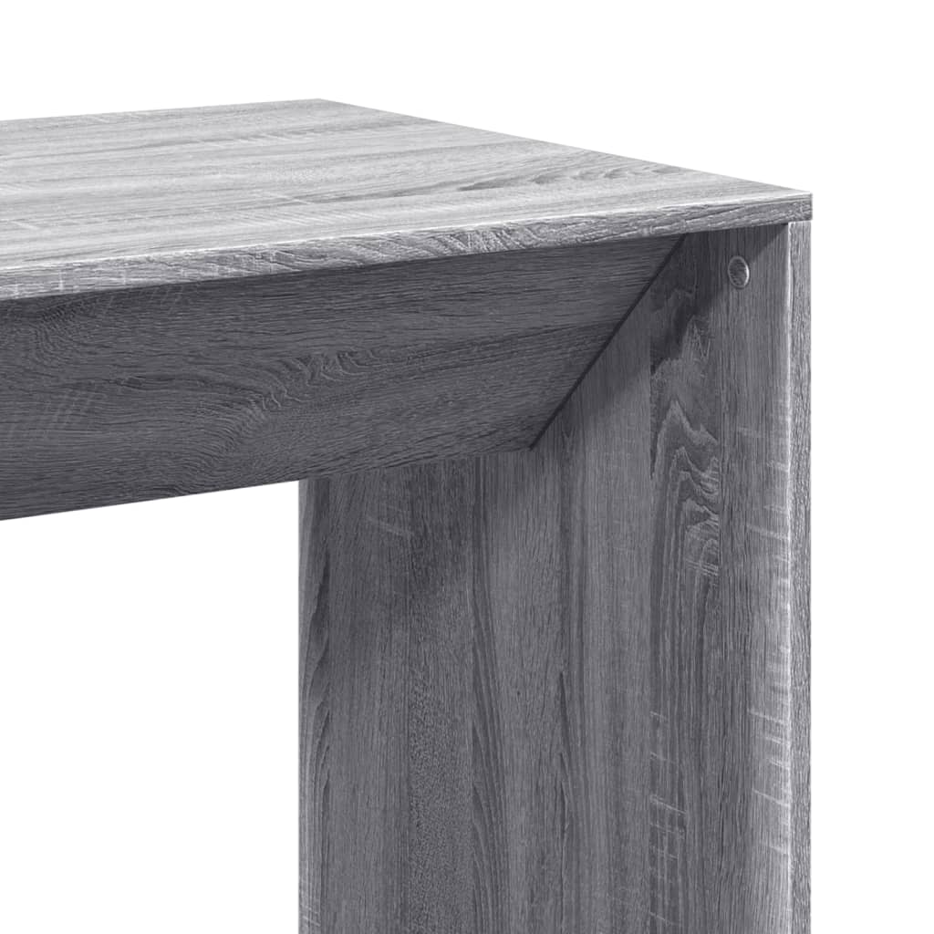 Barbord grå sonoma eik 51x50x103,5 cm konstruert tre - DMF Handel
