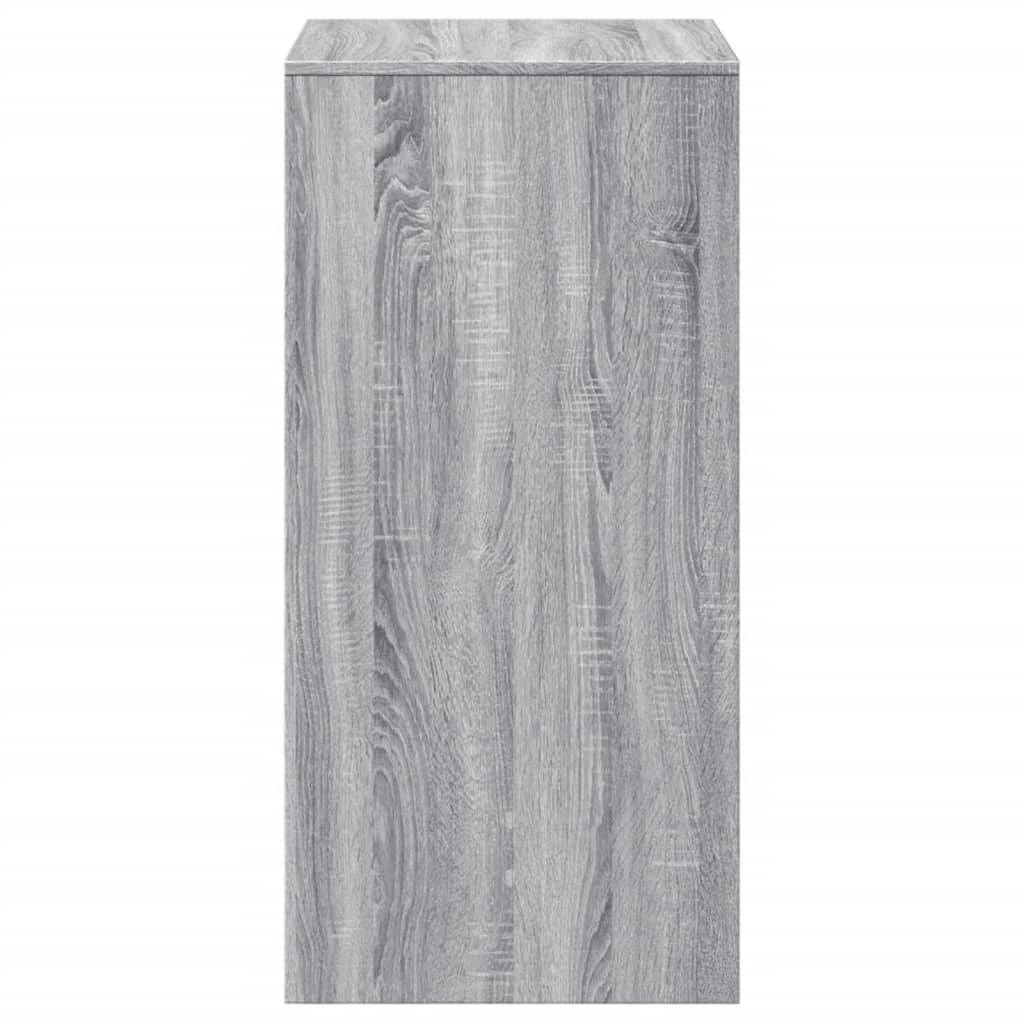 Barbord grå sonoma eik 51x50x103,5 cm konstruert tre - DMF Handel