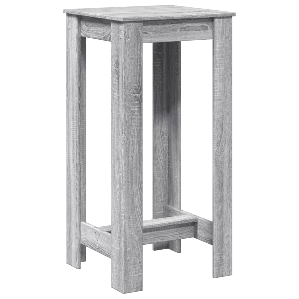 Barbord grå sonoma eik 51x50x103,5 cm konstruert tre - DMF Handel