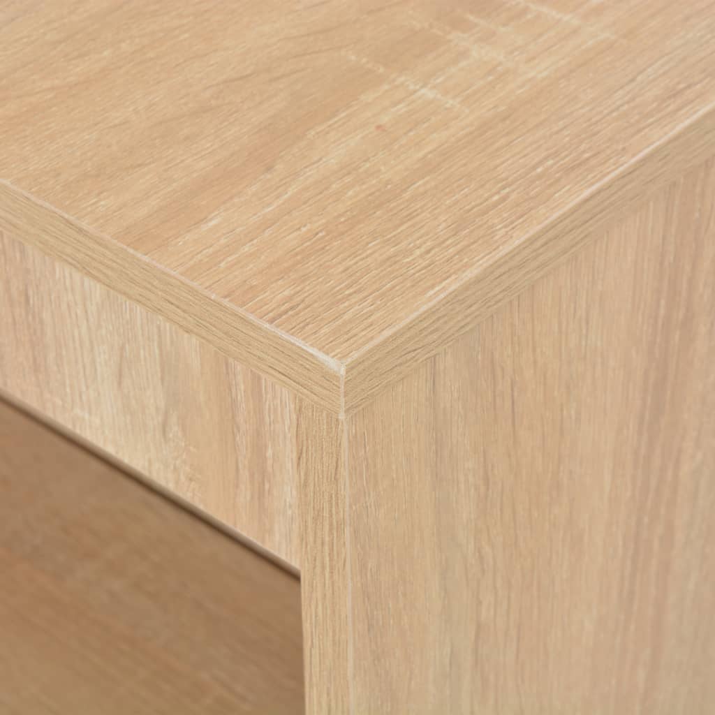 Barbord med hylle eik 110x50x103 cm - DMF Handel