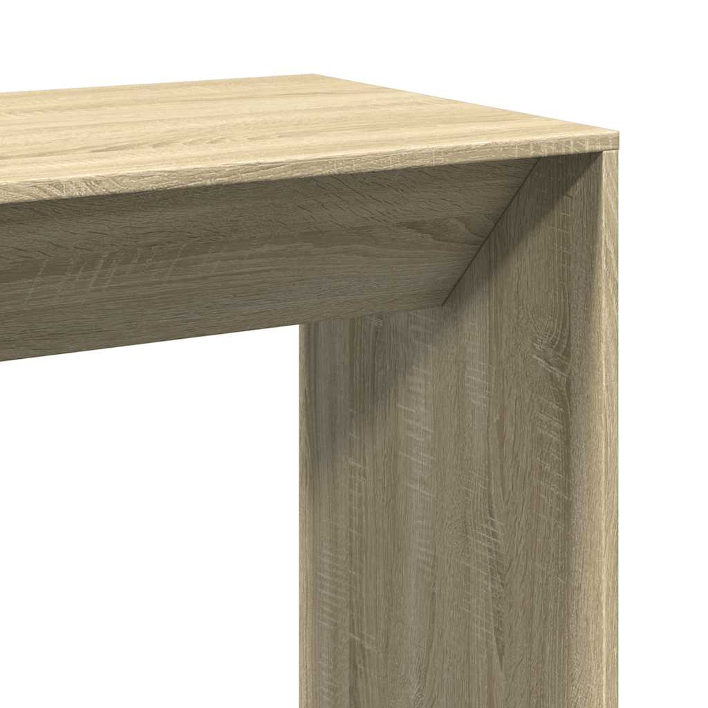 Barbord sonoma eik 102x50x103,5 cm konstruert tre - DMF Handel
