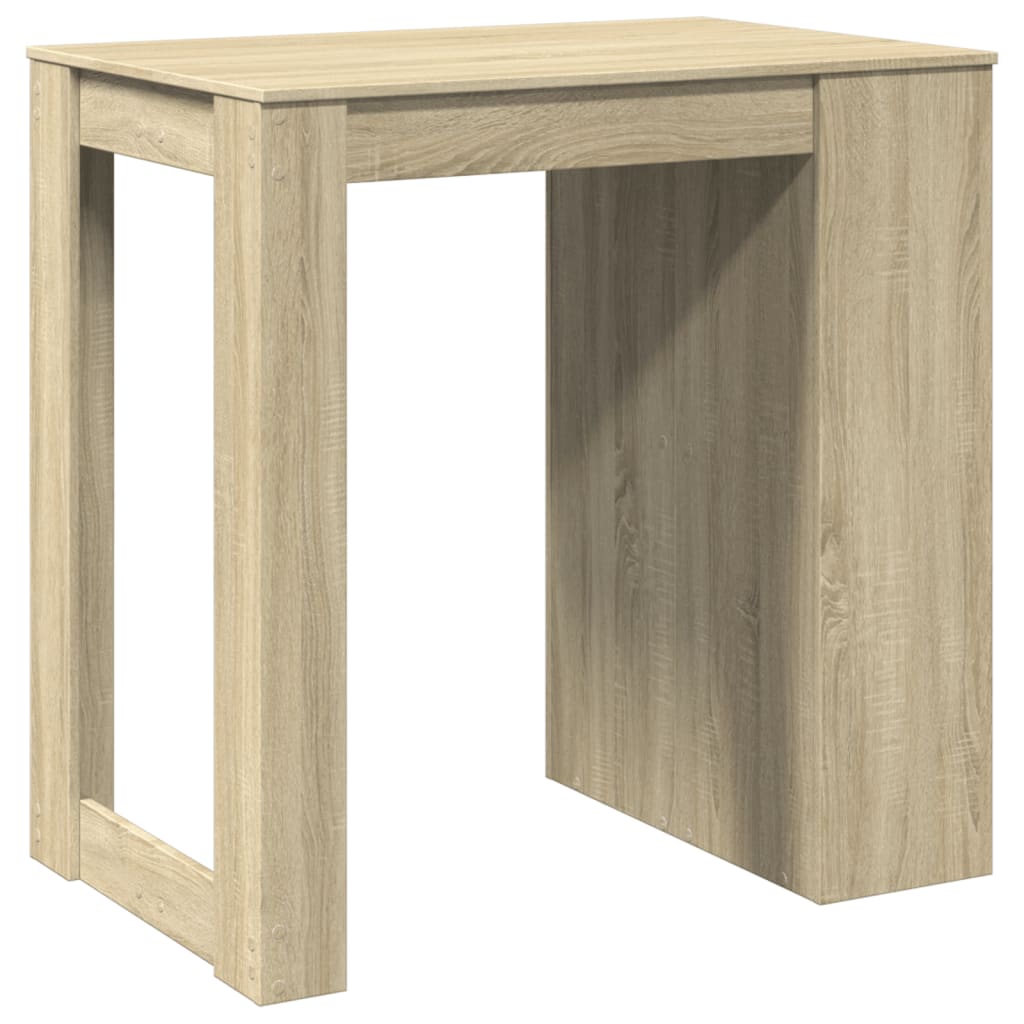 Barbord sonoma eik 102x70x103,5 cm konstruert tre - DMF Handel