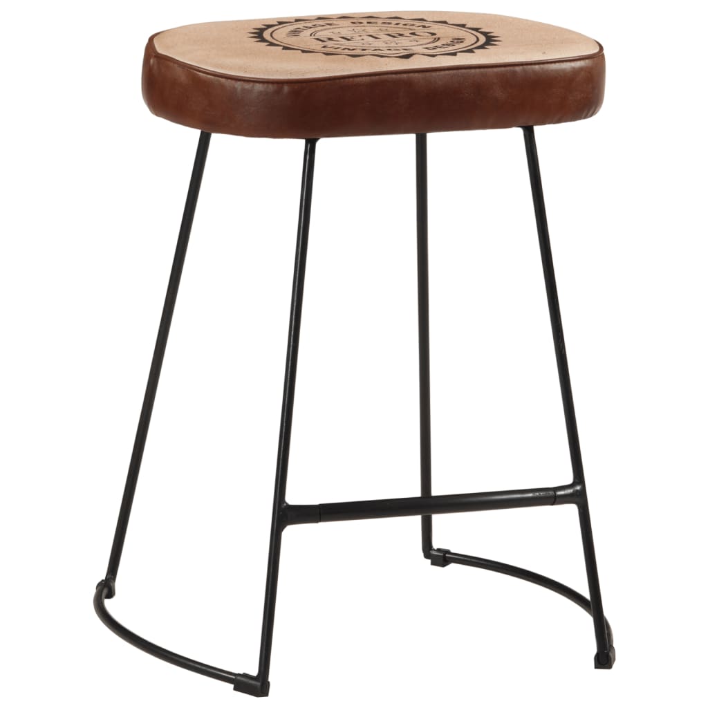 Barkrakker 2 stk mørkebrun 40x29,5x53 cm - DMF Handel