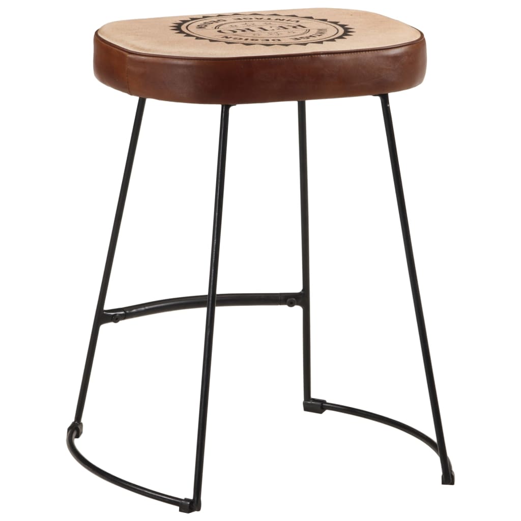 Barkrakker 2 stk mørkebrun 40x29,5x53 cm - DMF Handel
