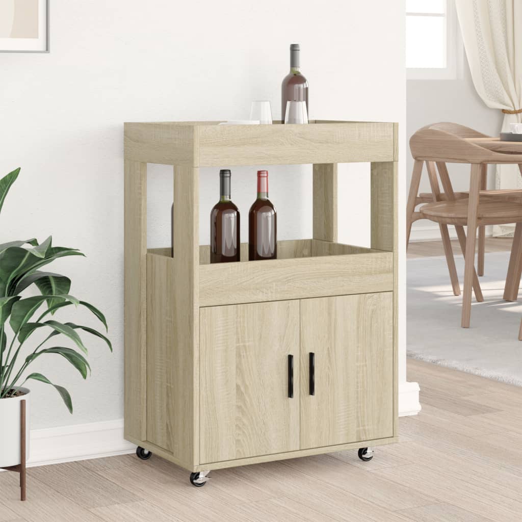 Bartralle sonoma eik 60x39,5x89 cm konstruert tre - DMF Handel