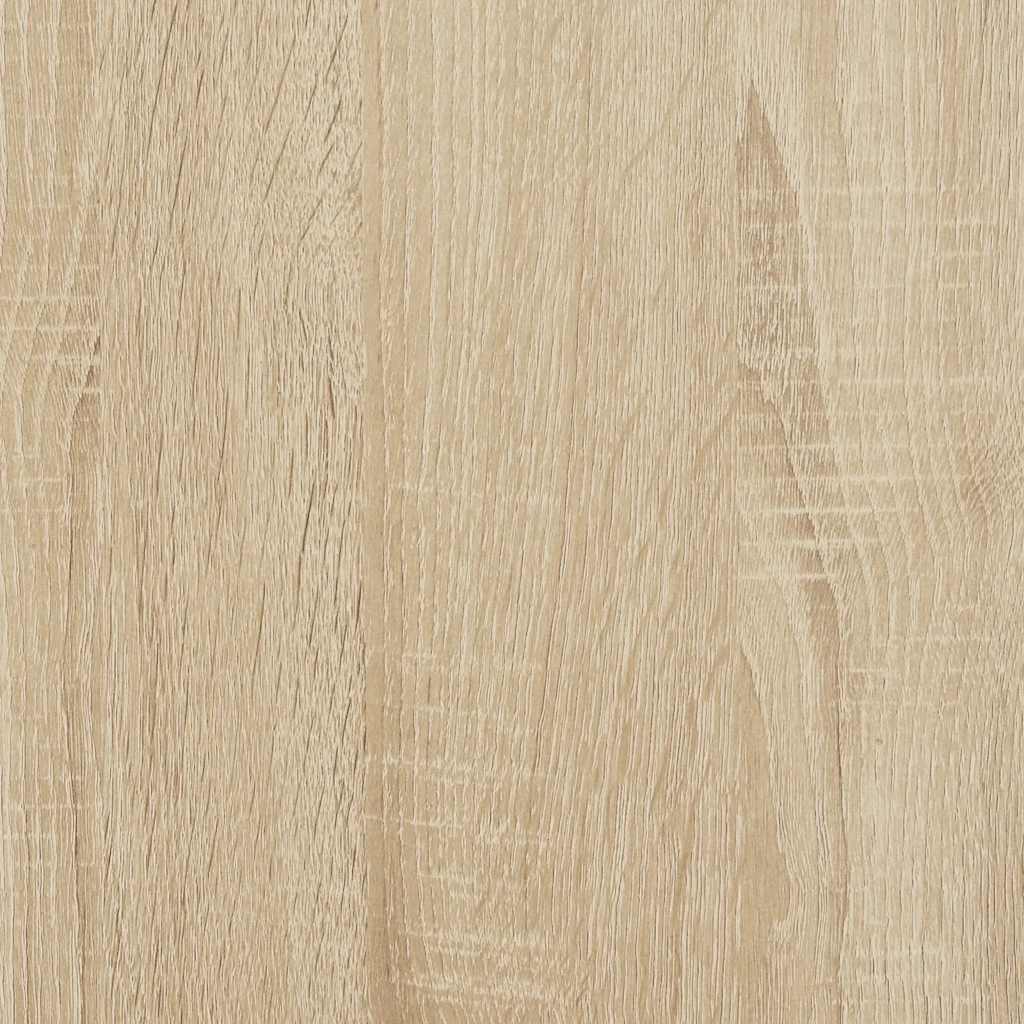 Bokhylle 3 etasjer sonoma eik 60x30x80 cm konstruert tre - DMF Handel
