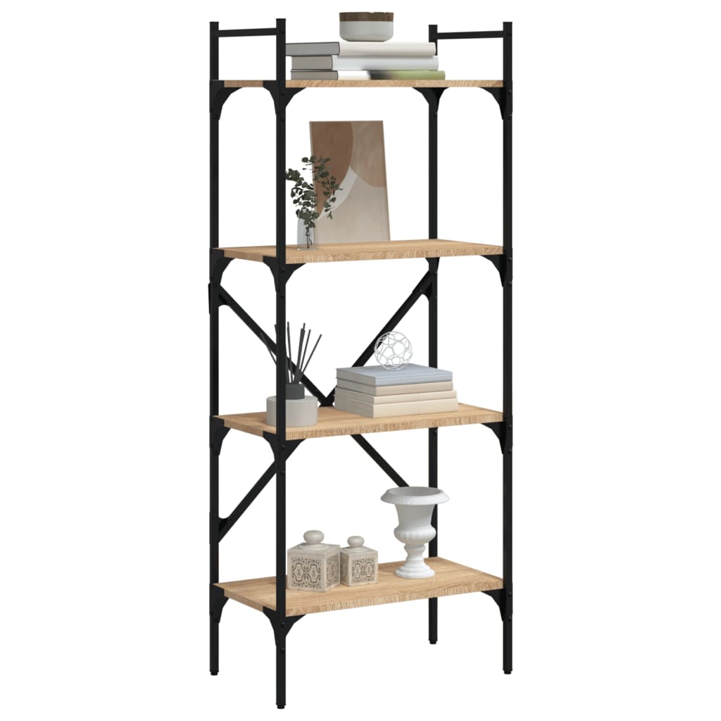 Bokhylle 5 etasjer sonoma eik 56x31,5x138,5 cm konstruert tre - DMF Handel