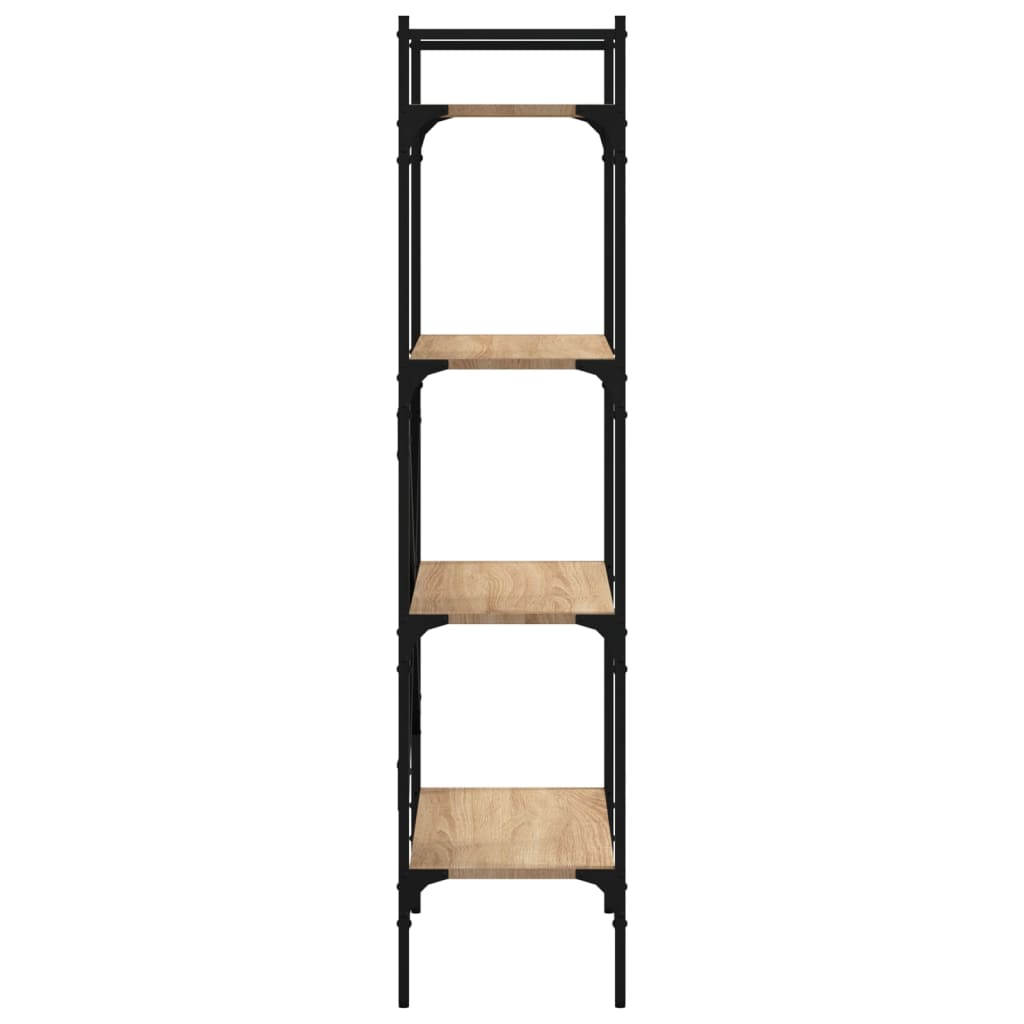 Bokhylle 5 etasjer sonoma eik 56x31,5x138,5 cm konstruert tre - DMF Handel