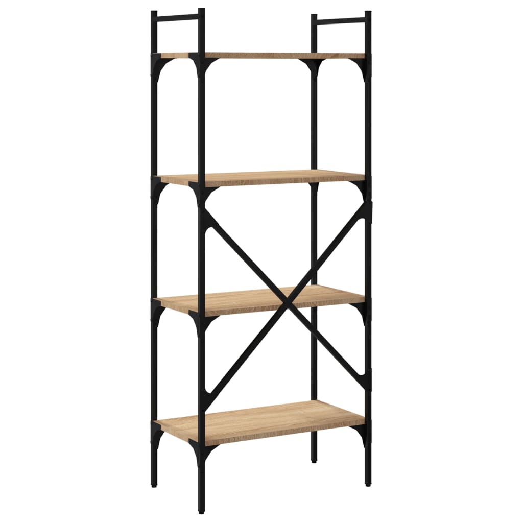 Bokhylle 5 etasjer sonoma eik 56x31,5x138,5 cm konstruert tre - DMF Handel