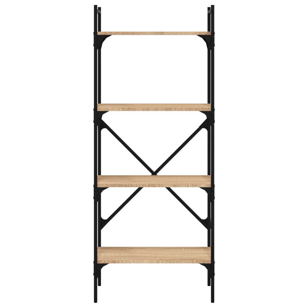 Bokhylle 5 etasjer sonoma eik 56x31,5x138,5 cm konstruert tre - DMF Handel