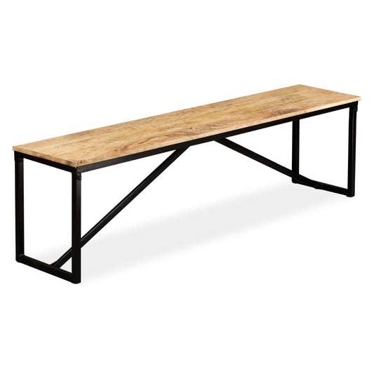 Benk heltre mango 160x35x45 cm