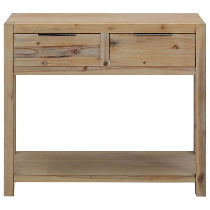Konsollbord 82x33x73 cm heltre akasie
