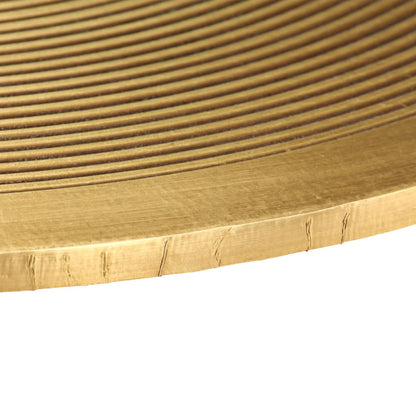 Bordsett 2 deler messing-dekket MDF