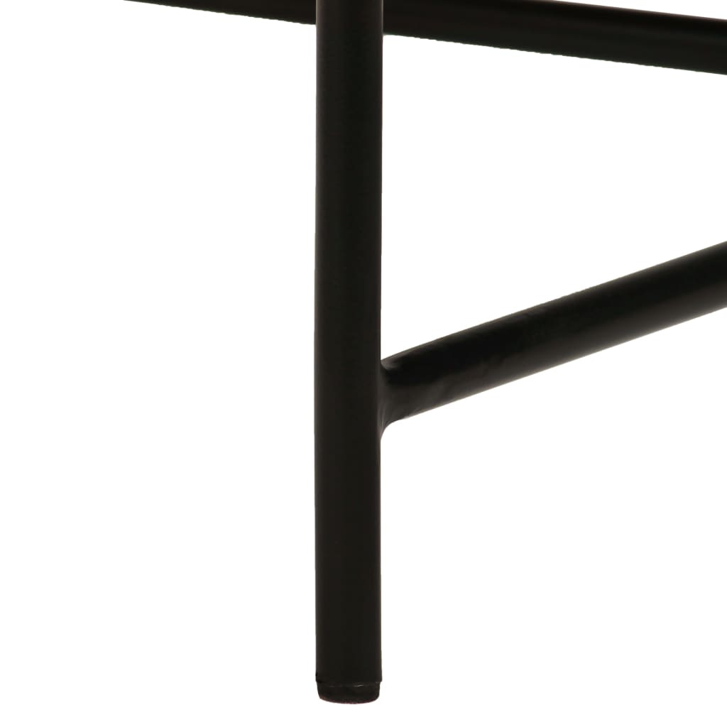 Bordsett 2 deler messing-dekket MDF