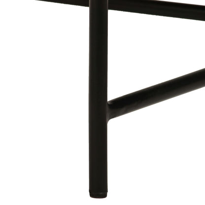 Bordsett 2 deler messing-dekket MDF