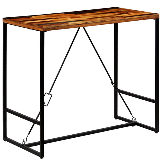 Barbord gjenvunnet heltre 120x60x106 cm