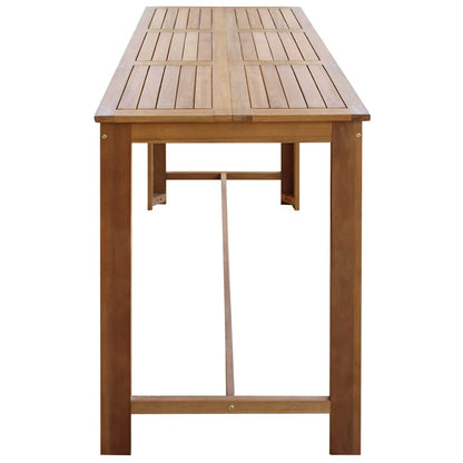 Barbord heltre akasie 150x70x105 cm