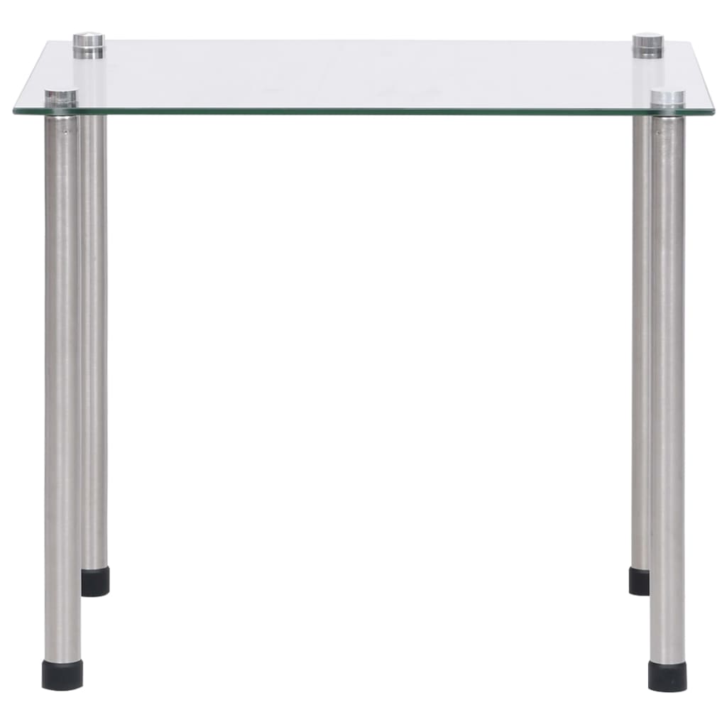 Stablebord 3 stk gjennomsiktig herdet glass