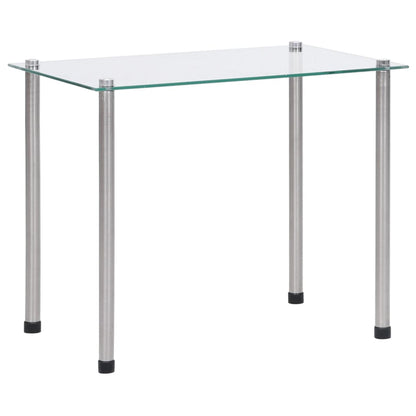 Stablebord 3 stk gjennomsiktig herdet glass