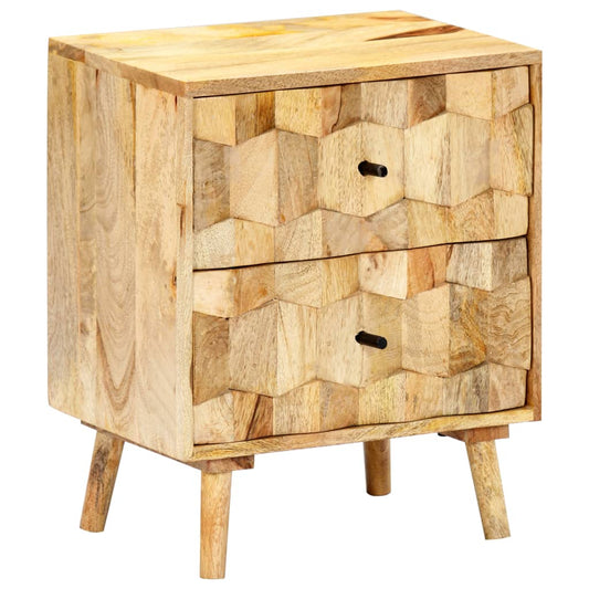 Nattbord 40x30x50 cm heltre mango