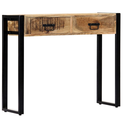 Konsollbord 90x30x75 cm heltre mango